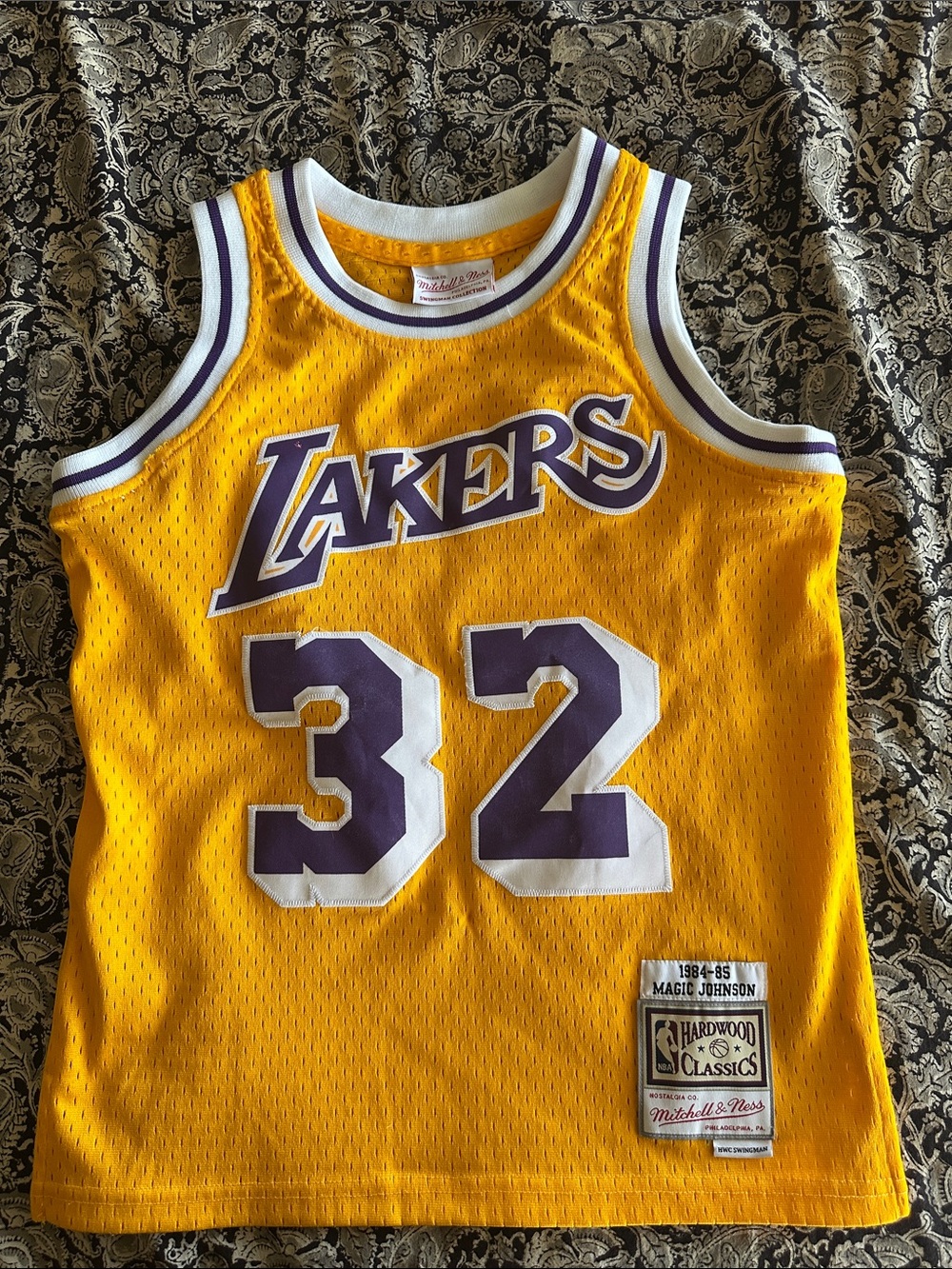 Magic Johnson Lakers #32 Jersey - Authentic Mitchell & Ness